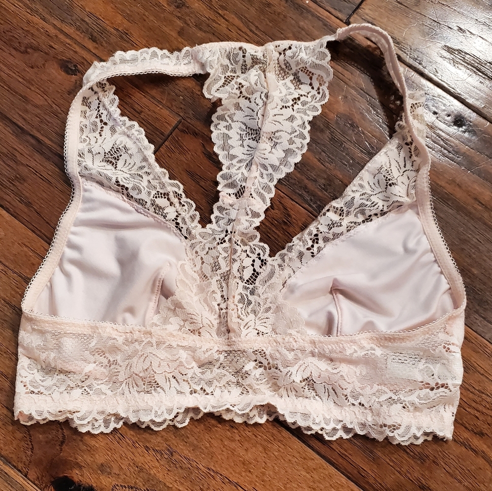 Pink Lacy Brallette - Picture 5 of 5